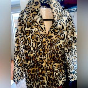 Beth Dutton style Leopard print jacket size large.
